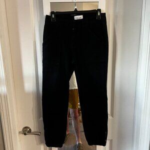 FRAME Denim Black Jogger Jeans Size 28